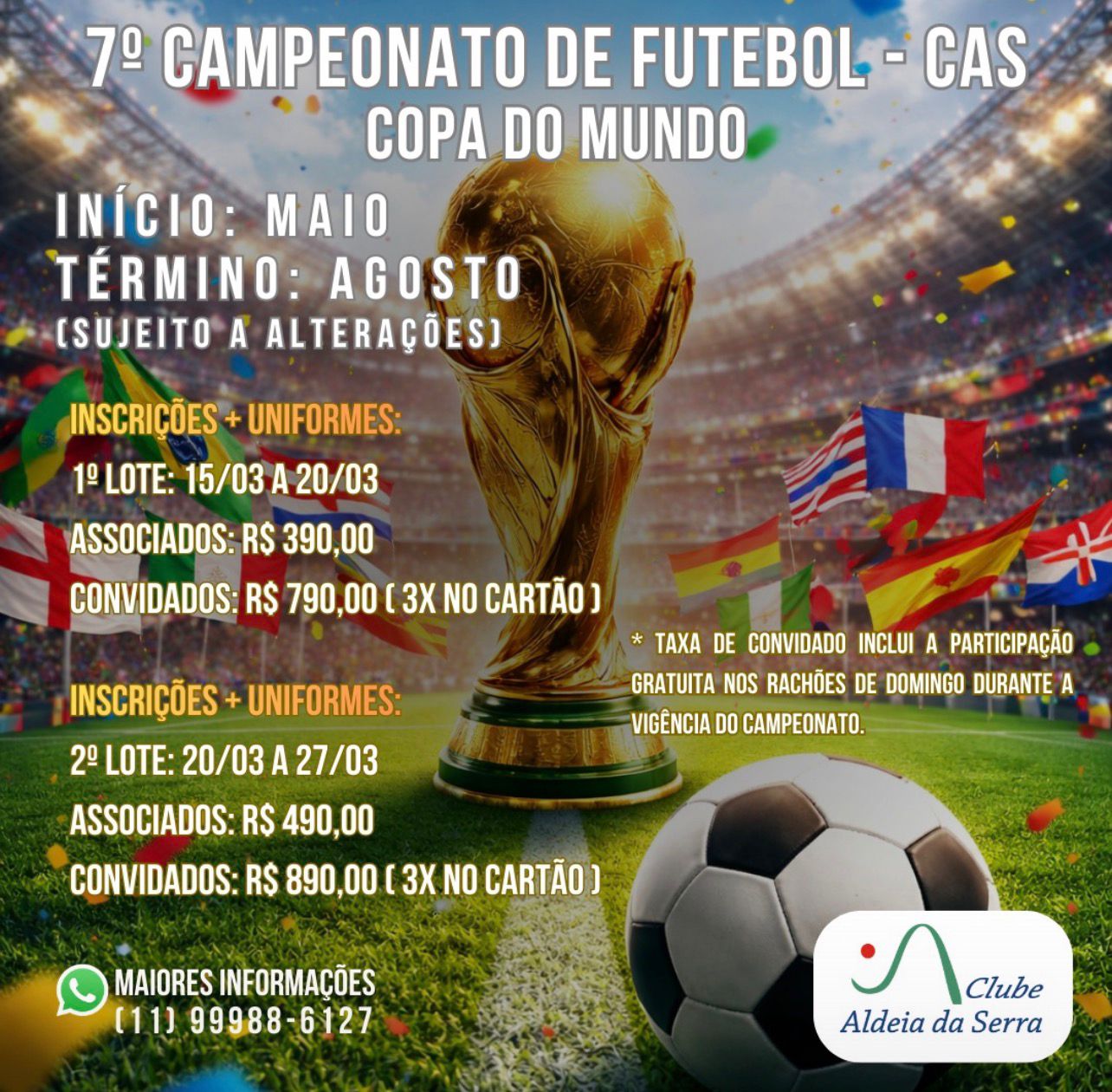 7 Campeonato de Futebol